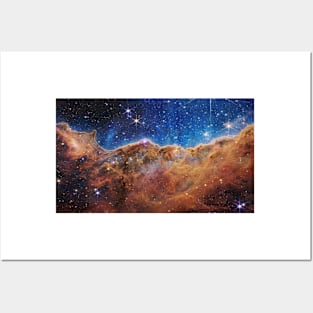 Open star cluster in Carina nebula, JWST image (C056/2352) Posters and Art